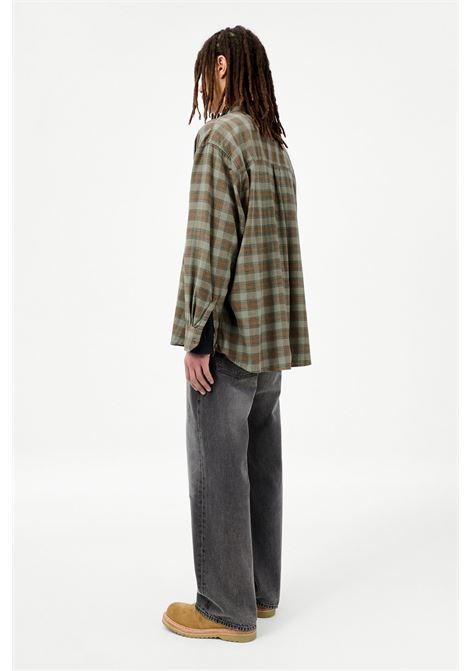 borrowed shirt man green OUR LEGACY | M4252BI